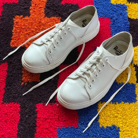 Dr. Martens Shoes - Women's Dr. Martens: Dante Leather Casual Shoes, W9